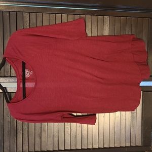 So,Burgundy woman's shirt, size large